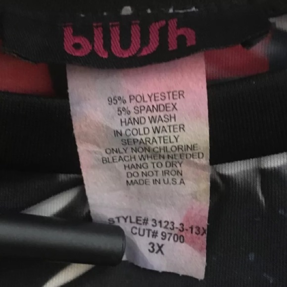 Blush Hot Music Reggae Party All Over Print Long Sleeve Shirt Made In The USA 3X - Picture 5 of 5